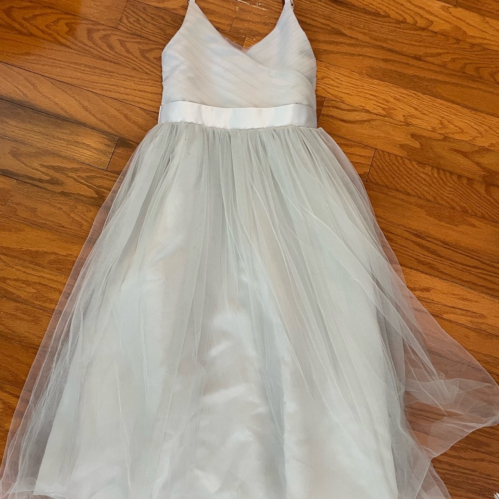 Elegant White Kids Dress